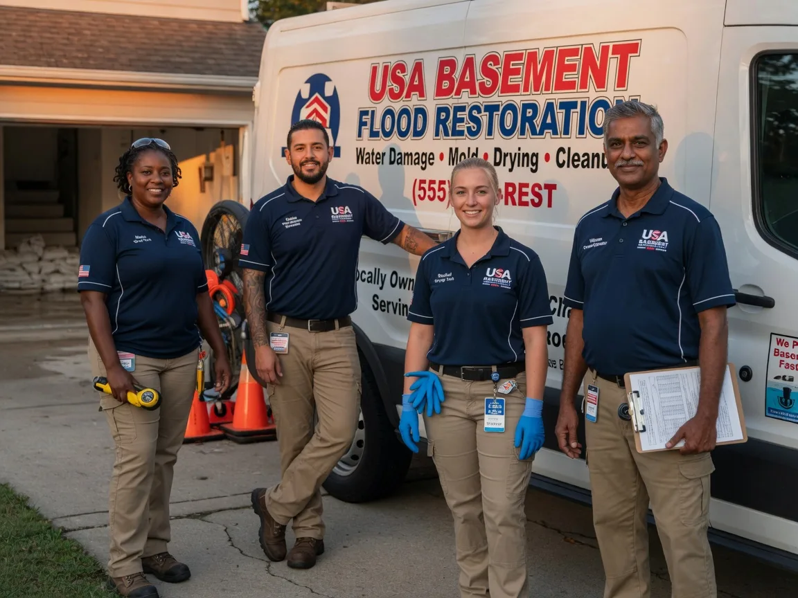 Basement Flood Cleanup company in Lawnside, NJ